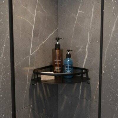 Defne Banyo Hardal 20x20 Tekli Köşe Siyah Renk (150 20 S) - 1