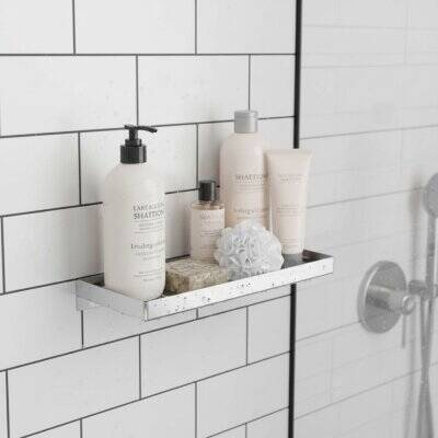 Defne Banyo 13x35 Peli̇t Paslanmaz Şampuanlık Krom Renk (191 1335) - 1