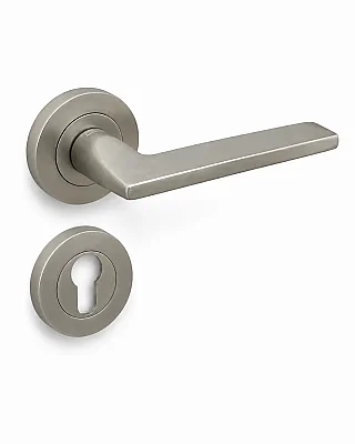Sese Defne Modeli Rozetli Wc Kapı Kolu Inox Renk (200-212R-02-53) - Sese (1)