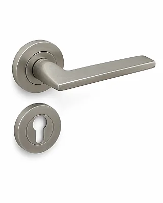 Sese Defne Modeli Yale Rozetli Dış Kapı Kolu Inox Renk (200-212R-03-53) - 3