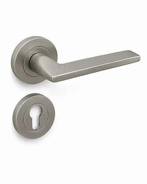 Sese Defne Modeli Yale Rozetli Dış Kapı Kolu Inox Renk (200-212R-03-53) - 3