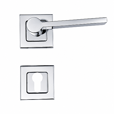Sese Argun Yale Kare Inox Rozetli Kapı Kolu (200-258R-03-53) - Sese (1)