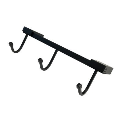 Defne Banyo Açelya 3 Kancalı Askılık Siyah Renk (400 30 S) - 5