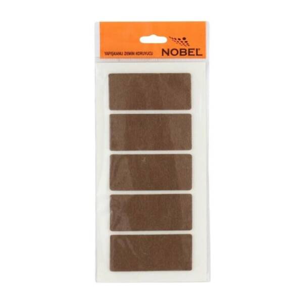 Nobel 4x9cm Kahverengi Keçe (TAP105) - 1