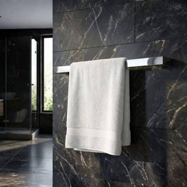 Defne Frezya Uzun Havluluk 35 cm Krom (901 35) - (DEF387) - 1