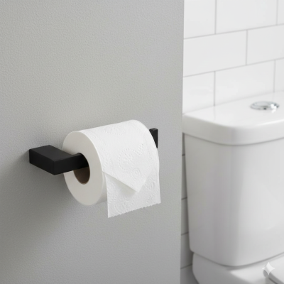 Defne Banyo Frezya Kağıtlık Siyah Renk (904 23 S) - Defne Banyo