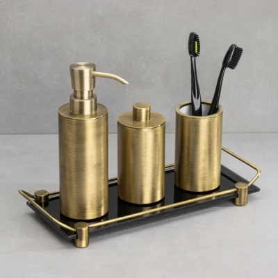 System 2004 Tezgah Üstü Tepsili Antik Set