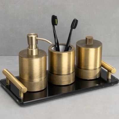 System 2005 Tezgah Üstü Tepsili Antik Set