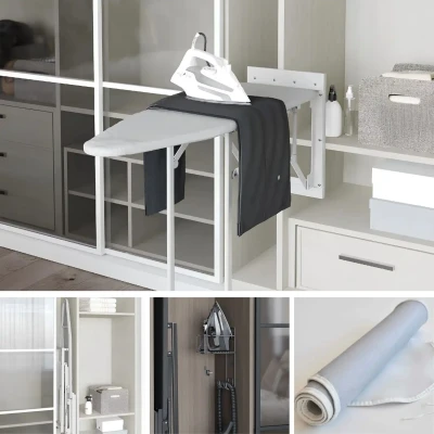 Starax Ayak Destekli Ütü Seti Beyaz