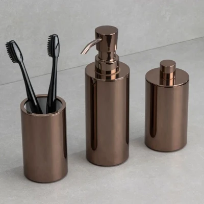 System 2004 Tezgah Üstü Rose Banyo Seti 