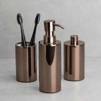 System 2004 Tezgah Üstü Rose Banyo Seti - 2