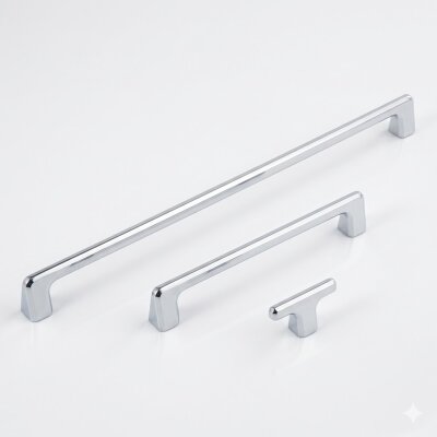 Çebi Mobilya Kulbu Krom 160mm (A1107160102) - Çebi (1)