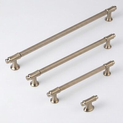 Çebi Mobilya Kulbu Nikel Saten Renk 320mm (A1117320108) - Çebi