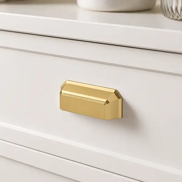Çebi Mobilya Kulbu Mat Sarı Çanak/Tas Kulp 64mm (A1168064235) - 2