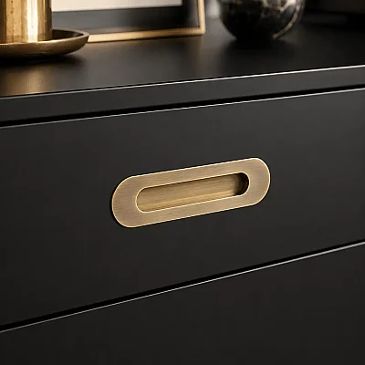 Çebi Dolap Kulbu Fırçalı Antik 160mm (A1173160130) - 1