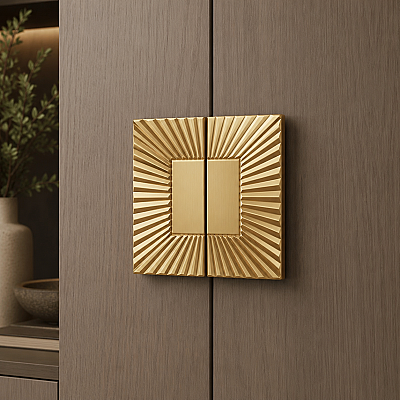 Çebi Mobilya Kulbu Gold Renk 64mm (A1205064111) - Çebi (1)