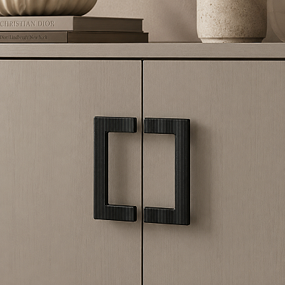 Çebi Mobilya Kulpu Siyah Renk 192mm (A1206192224) - Çebi