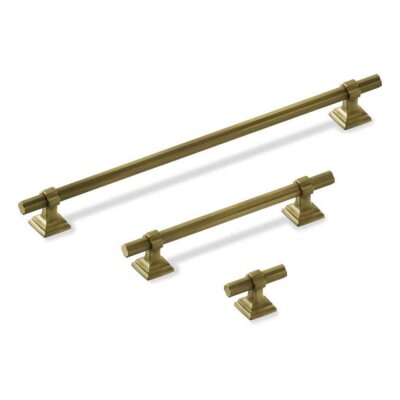 Çebi Mobilya Kulbu Fırçalanmış Antik Pirinç Renk 160mm (A1279160 MP30) - Çebi