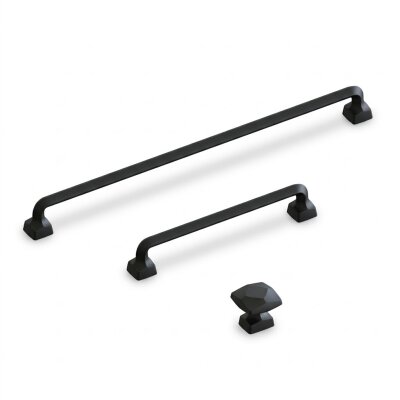 Çebi Mobilya Kulbu Mat Siyah Renk 160mm (A1280160224) - Çebi