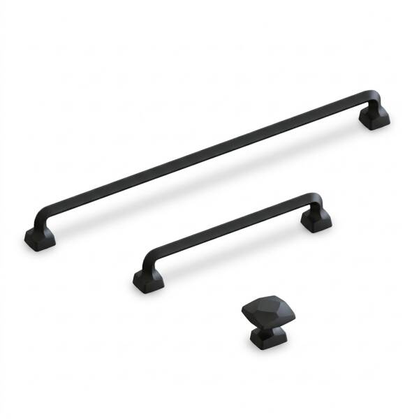 Çebi Mobilya Kulbu Mat Siyah Renk 160mm (A1280160224) - 1