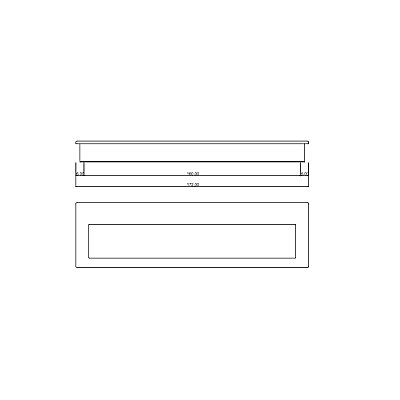 Çebi Mobilya Gömme Kulp Krom Renk 160mm (A200160102) - 3