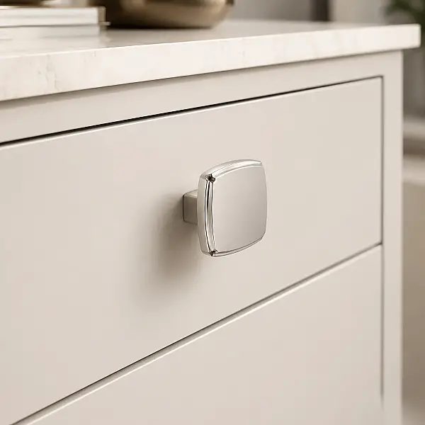 Çebi Mobilya Düğme Kulp Nikel Saten (A351025108) - 1