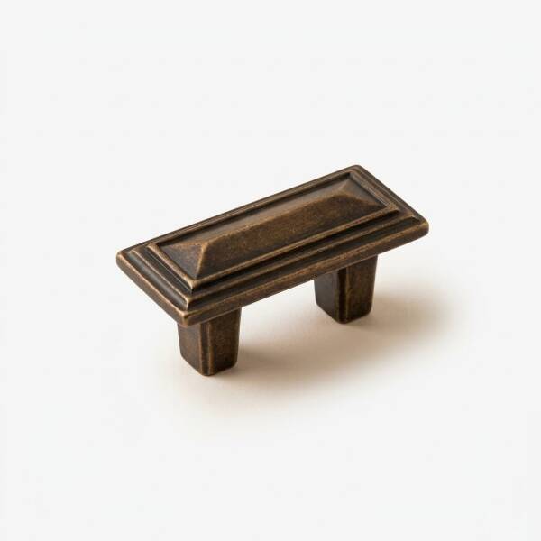 Çebi Mobilya Kulbu Antik Bronz Renk 32mm (A354032 MP10) - 1