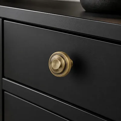 Çebi Mobilya Kulbu Fırçalanmış Antik Pirinç Renk 41mm (A4130002 MP30) - 1