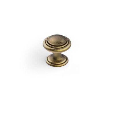 Çebi Mobilya Kulbu Fırçalanmış Antik Pirinç Renk 30mm (A4236001 MP30) - Çebi