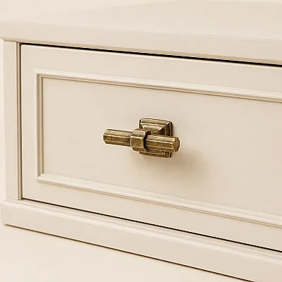 Çebi Mobilya Kulbu Fırçalanmış Antik Pirinç Renk 16mm (A4279016 MP30) - 1