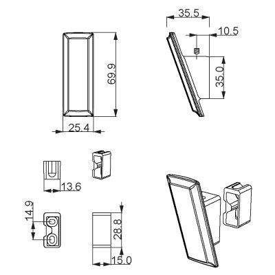 Çebi Portmanto/ Banyo Askısı Mat Siyah Renk (A7104010 PC24) - Çebi (1)
