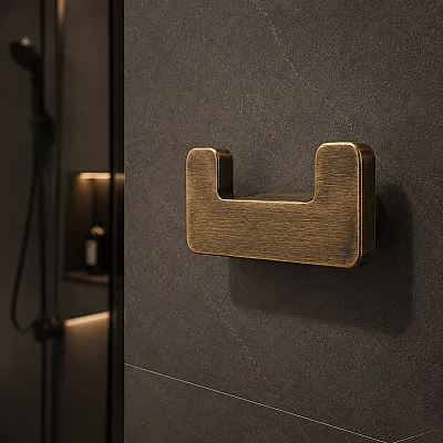 Çebi Portmanto/Banyo Askısı Fırçalanmış Antik (A7105020130) - 1