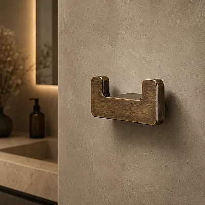 Çebi Portmanto/Banyo Askısı Fırçalanmış Antik (A7105020130) - Çebi (1)