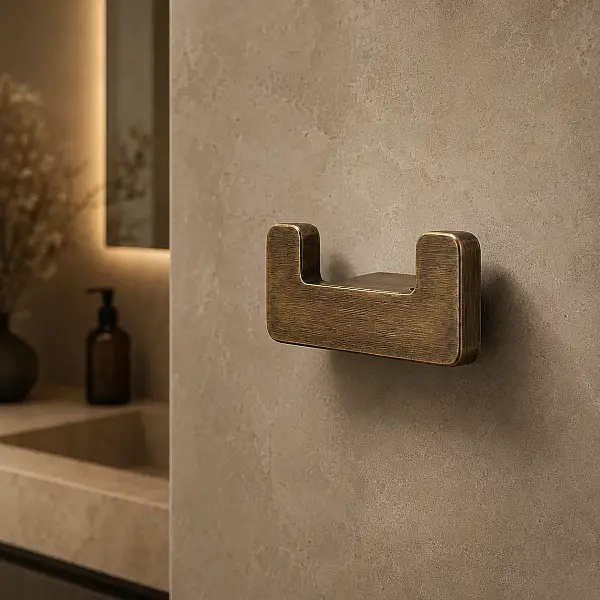 Çebi Portmanto/Banyo Askısı Fırçalanmış Antik (A7105020130) - 2
