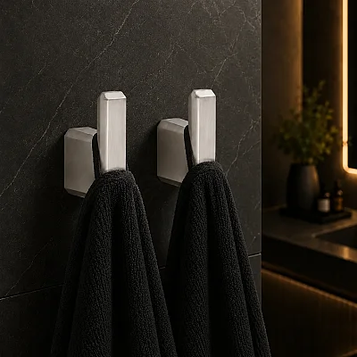 Çebi Portmanto/Banyo Askısı Nikel Saten (A7106010108) - 1