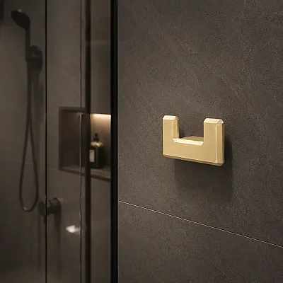 Çebi Portmanto/Banyo Askısı Mat Sarı (A7106020235) - 1
