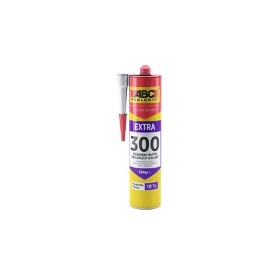 Abc Extra 300 Beyaz Silikonize Mastik 500gr (SS800-40) - ABC Kimya