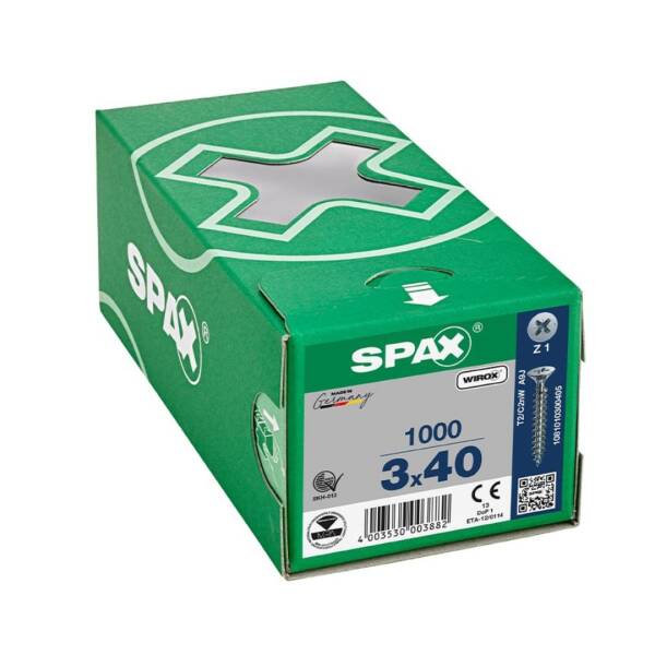 Abc Spax 3*40 MDF Vidası 1000 Adet (A340-15) - 1