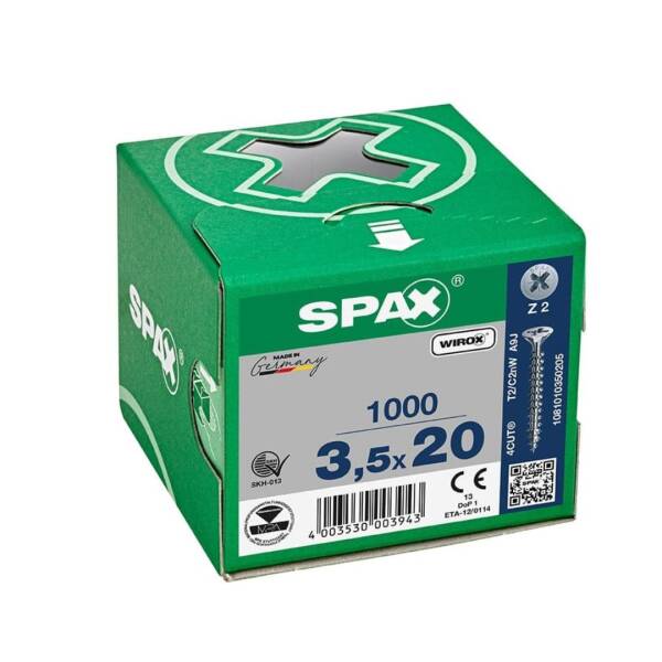 Abc Spax 3,5*20 MDF Vidası 1000 Adet (A3520-15) - 1