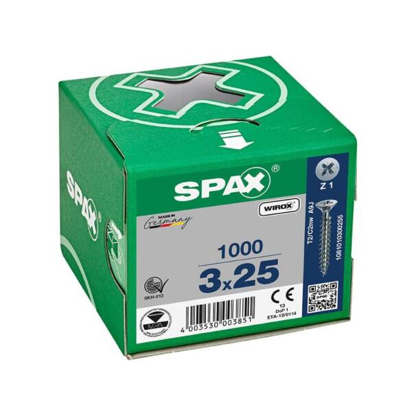 Abc Spax 3*25 MDF Vidası 1000 Adet (A325-15) - 1