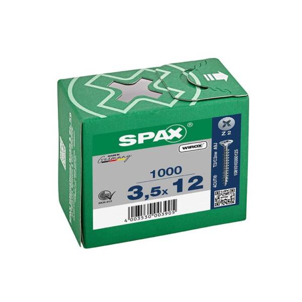 Abc Spax 3,5*12 Mdf Vidası 1000 Adet (A3512-15) - 1