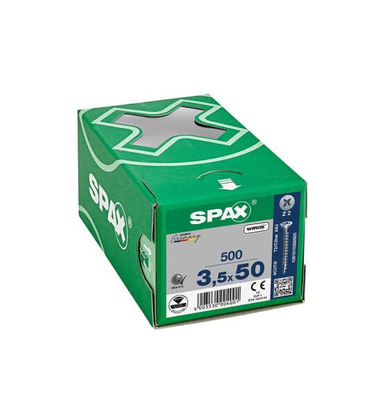 Abc Spax 3,5*50 MDF Vidası 1000 Adet (A3550-15) - 1