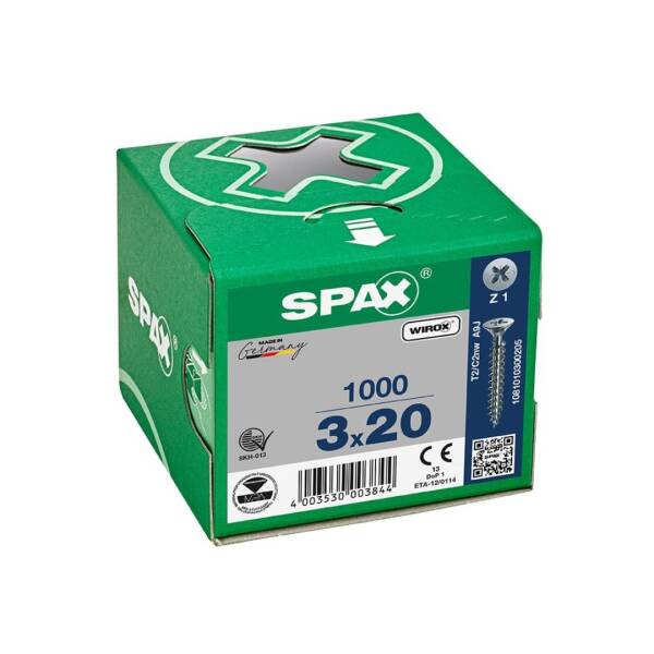 Abc Spax 3*20 MDF Vidası 1000 Adet (A320-15) - 1