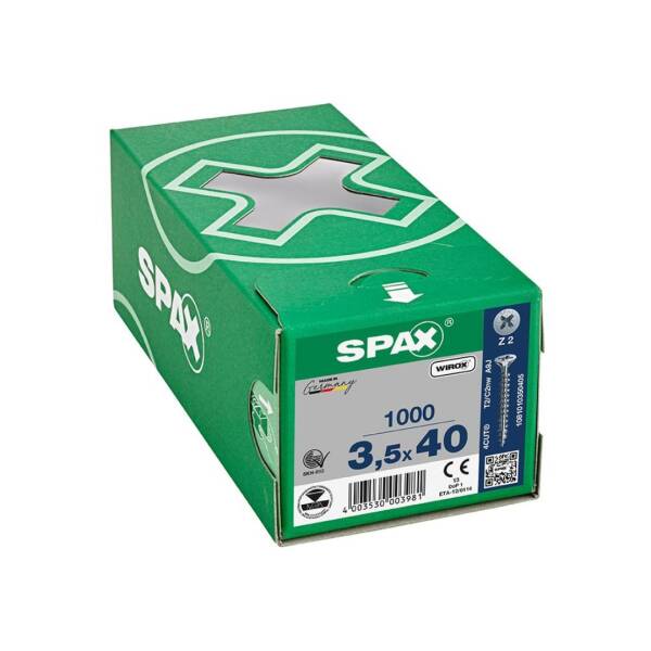 Abc Spax 3,5*40 Mdf Vidası 1000 Adet (A3540-15) - 1