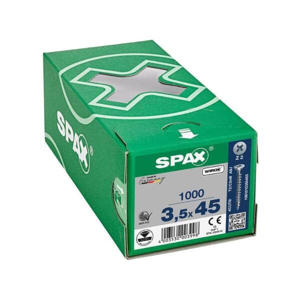 Abc Spax 3,5*45 Mdf Vidası 1000 Adet (A3545-15) - 1