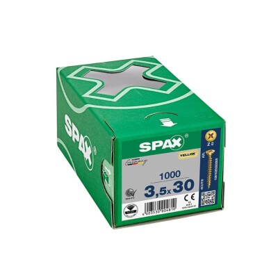 Abc Spax 3,5*30 Mdf Vidası Sarı 1000 Adet (A3530-05) - 1