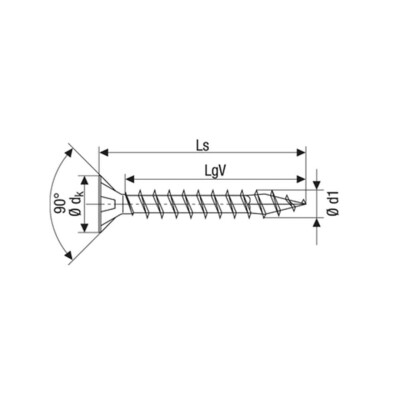 Abc Spax 3,5*30 Mdf Vidası Sarı 1000 Adet (A3530-05) - 3