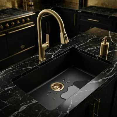 Acar Matte Gold Spiralli Eviye Bataryası (34.01.321) - 1