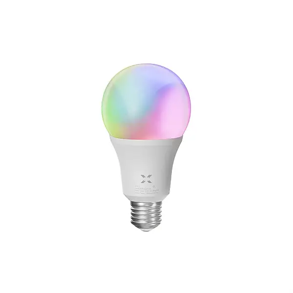 Akıllı Ampul | 9W, Wifi, 16 Milyon Renk, Mobil Kontrollü, Sesli Komut, RGB Led Ampul (X7021) - 1