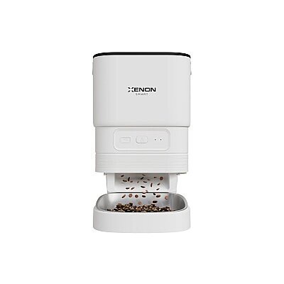 Akıllı Mama Kabı | 4 Lt, Mobil Uygulama Kontrollü, Paslanmaz Çelik Kaseli (X8612) - Xenon Smart